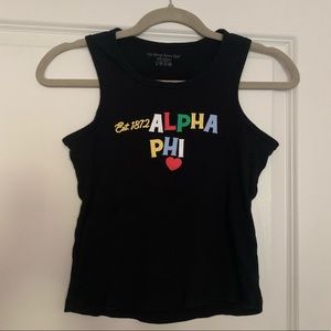 Alpha Phi (aphi) Tank Top